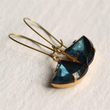 European And American New Blue Color Scallop Earrings – Gifts for Her — 2