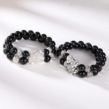 S925 Sterling Silver Obsidian Pixiu Bracelet – Jewelry Gift Ideas — 1