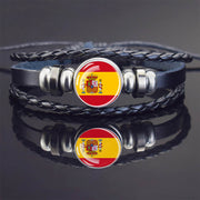 World Flag Bracelet Woven Twisted – Jewelry Gift Ideas — 8