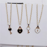 Couple Necklaces A Pair Of Retro Men's And Women's – Gifts for Her — 5
