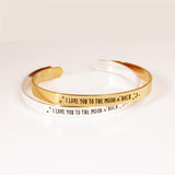 Size Adjustable Jewelry Lettering I Love You – Jewelry Gift Ideas — 4