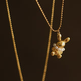 Casting Three-dimensional Letter Bunny Cute – Jewelry Gift Ideas — 2