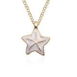 Creative Color Fluorescent Starfish Shell – Jewelry Gift Ideas — 8