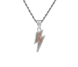Hip Hop Full Drill Lightning Pendant Trendy – Jewelry Gift Ideas — 8
