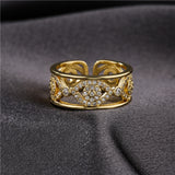 Popular Cutout Design Devil's Eye Ring For Women – Gifts for Her — 3