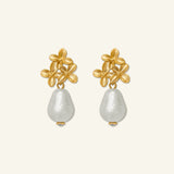 Women's Three Small Flower Earrings – Gifts for Her — 1