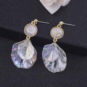 Mosquito Coil Colorful Acrylic Shell Petal Earrings – Surprise Gifts — 16