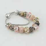 DIY Handmade Diamond And Glass Beaded Bracelet – Jewelry Gift Ideas — 4