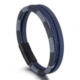 Men's Layered Retro Retro Patterns Leather – Jewelry Gift Ideas — 5