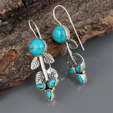 Fashion Turquoise Retro Personalized Earrings – Stylish Gifts — 4