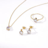 Natural Elongated Stone Earrings For Women – Gifts for Her — 2