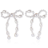 Vintage Plastic Pearl Bow Floral Hand-woven – Holiday Gift Ideas — 18