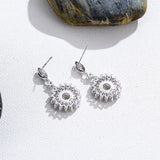 Earrings Frosted Shell Beads Solid Color – Surprise Gifts — 6