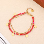 French Color Handmade Exquisite Small Round Slice – Jewelry Gift Ideas — 3