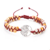 Woven Twine Double Tree of Life Yoga Bracelet – Jewelry Gift Ideas — 9