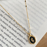 Women's Temperament Fashion Oval Oil Drip Flower – Jewelry Gift Ideas — 3