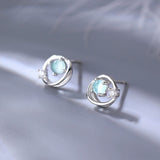 Women's Sweet Single Diamond Cat Ear Studs – Gifts for Her — 7