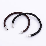 Casual Simple PU Woven Leather Bracelet – Jewelry Gift Ideas — 2