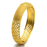 India Nigeria Women's Wedding Sand Gold Bracelet – Jewelry Gift Ideas — 12