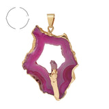 Electroplating Gold Edge Bright Crystal Tooth – Jewelry Gift Ideas — 5