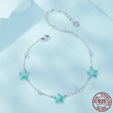 Starfish Bracelet S925 Sterling Silver White Gold – Jewelry Gift Ideas — 4