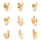 Non-pierced U-shaped Nose Clip Copper Inlaid – Jewelry Gift Ideas — 4