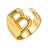 Women's Personality Fashion 26 English Letters Ring – Stylish Gifts — 2