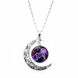 Starry Sky Animal 12 Constellation Moon Necklace – Jewelry Gift Ideas — 14