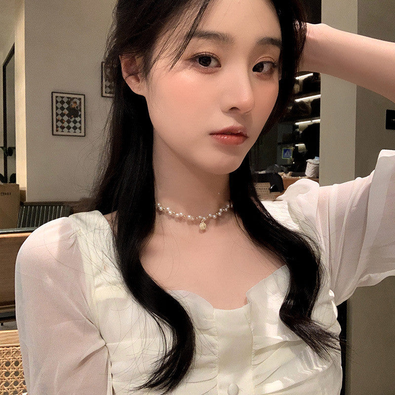 Women's Fashionable Pearl Necklace – Jewelry Gift Ideas — 1