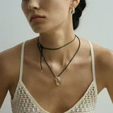White Crystal Necklace Lightweight Luxury Niche – Jewelry Gift Ideas — 1