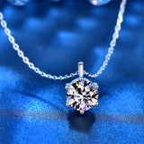 Moissan 925 Sterling Silver Necklace Female Wild – Jewelry Gift Ideas — 2