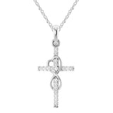 Alloy Pendant With Diamond And Eight-character – Jewelry Gift Ideas — 4
