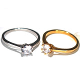 Inlaid Stone Ring Hundred Matching Couple Diamond – Gifts for Couples — 4