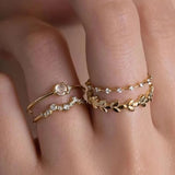 Women's Fashion Dual-wear Simple Graceful Copper – Stylish Gifts — 7