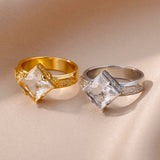 Zircon Niche Fashion, Heart-shaped Ring, Light – Jewelry Gift Ideas — 7