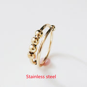 Turning Beads To Relieve Stress Beaded Ring – Birthday Gifts — 2