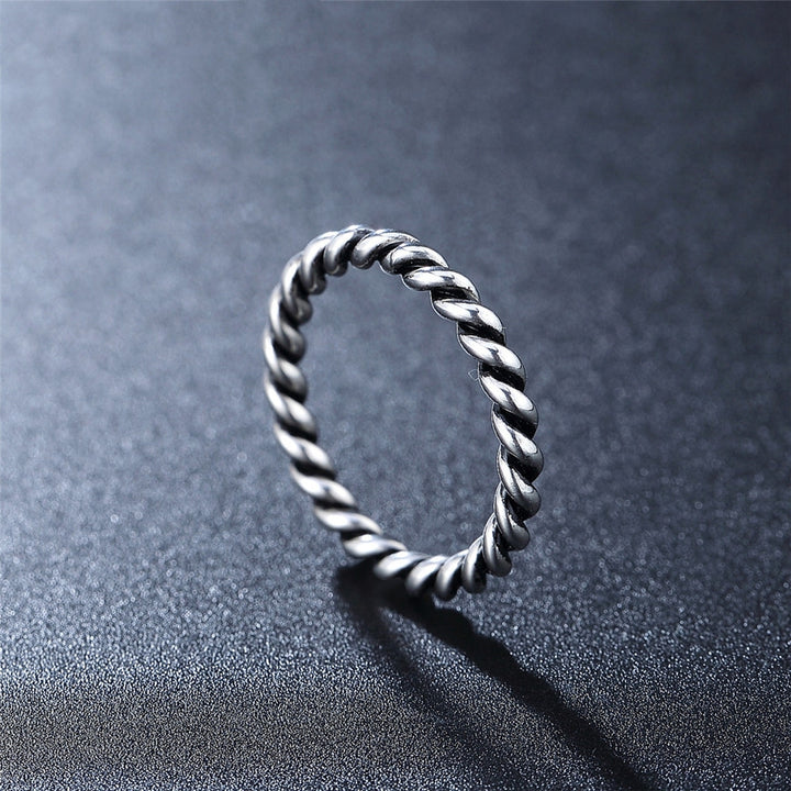 Personality Retro Steel Titanium Steel Ring – Everyday Gifts — 1
