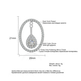 Oval Versatile Stackable Detachable Earrings – Meaningful Gifts — 4