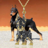 Handsome Doberman Pinscher Pendant Necklace – Jewelry Gift Ideas — 1