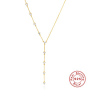 Sterling Silver Super Colored Diamond Collarbone – Jewelry Gift Ideas — 3
