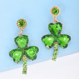 Women's Fashion Green Eardrops Stud Earrings – Stylish Gifts — 4
