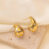 Women's Colorful Diamond Elegant Ear Studs – Gifts for Her — 6