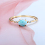 Exquisite Natural Haiwen Zircon Ring – Small Gift Ideas — 5
