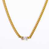 Heavy Industry Cuban Chain Love Necklace – Jewelry Gift Ideas — 7