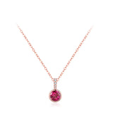 S925 Sterling Silver Zircon Necklace For Women – Jewelry Gift Ideas — 3