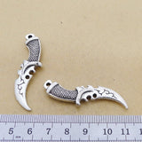 Ancient Silver Alloy Knife Jewelry Accessories DIY – Stylish Gifts — 2