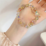 Fashion Glass Floral Ball Crystal Bracelet – Stylish Gifts — 5