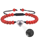 Beaded Woven Bracelet Heart-shaped – Jewelry Gift Ideas — 2