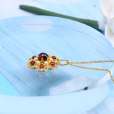 Vintage Hollow Out Flower Pendant – Jewelry Gift Ideas — 1