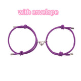 Simple Nylon Love Magnetic Bracelet – Jewelry Gift Ideas — 20